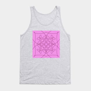 Rose Scroll Tank Top